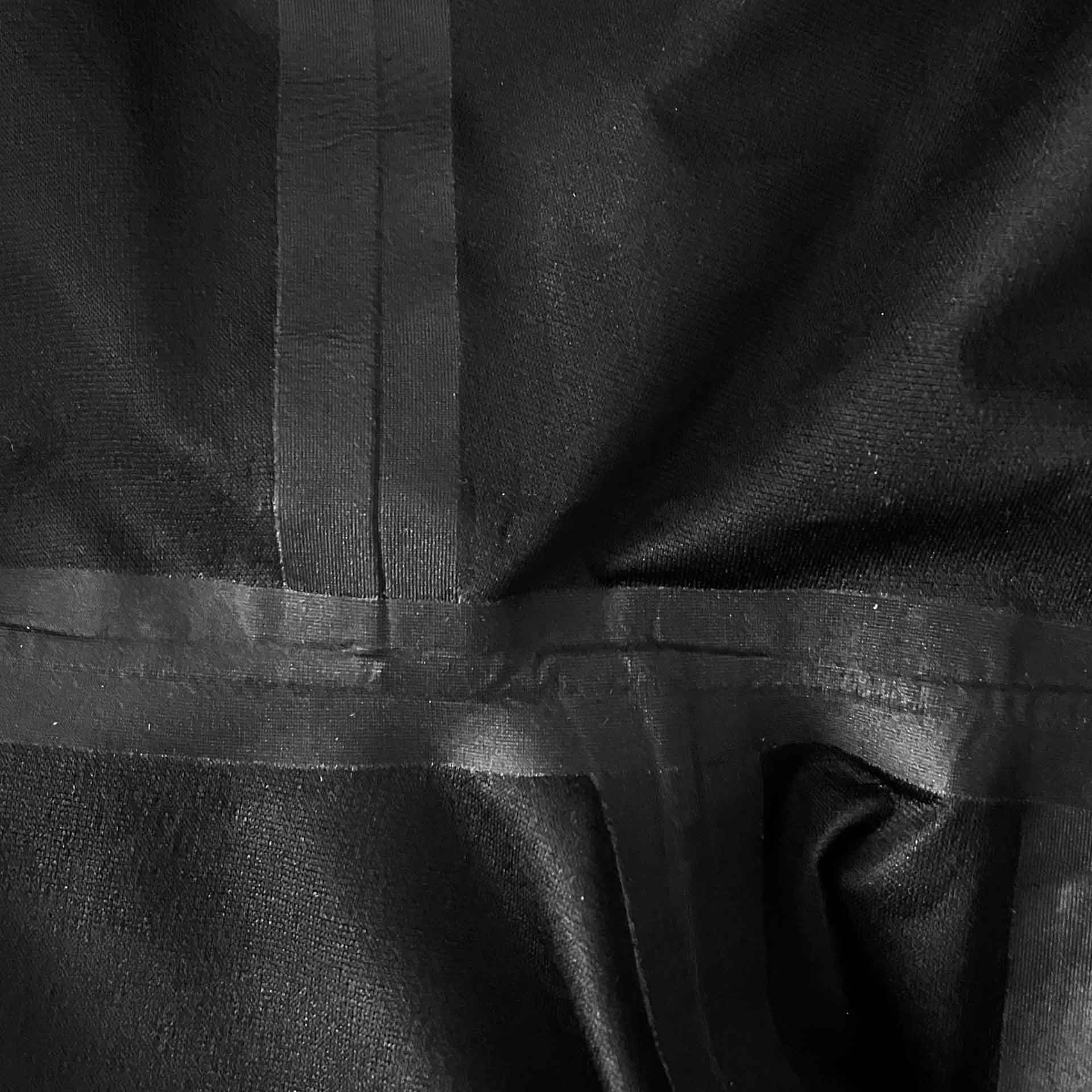 détails coutures thermocollées et thermosoudées trench REKIS