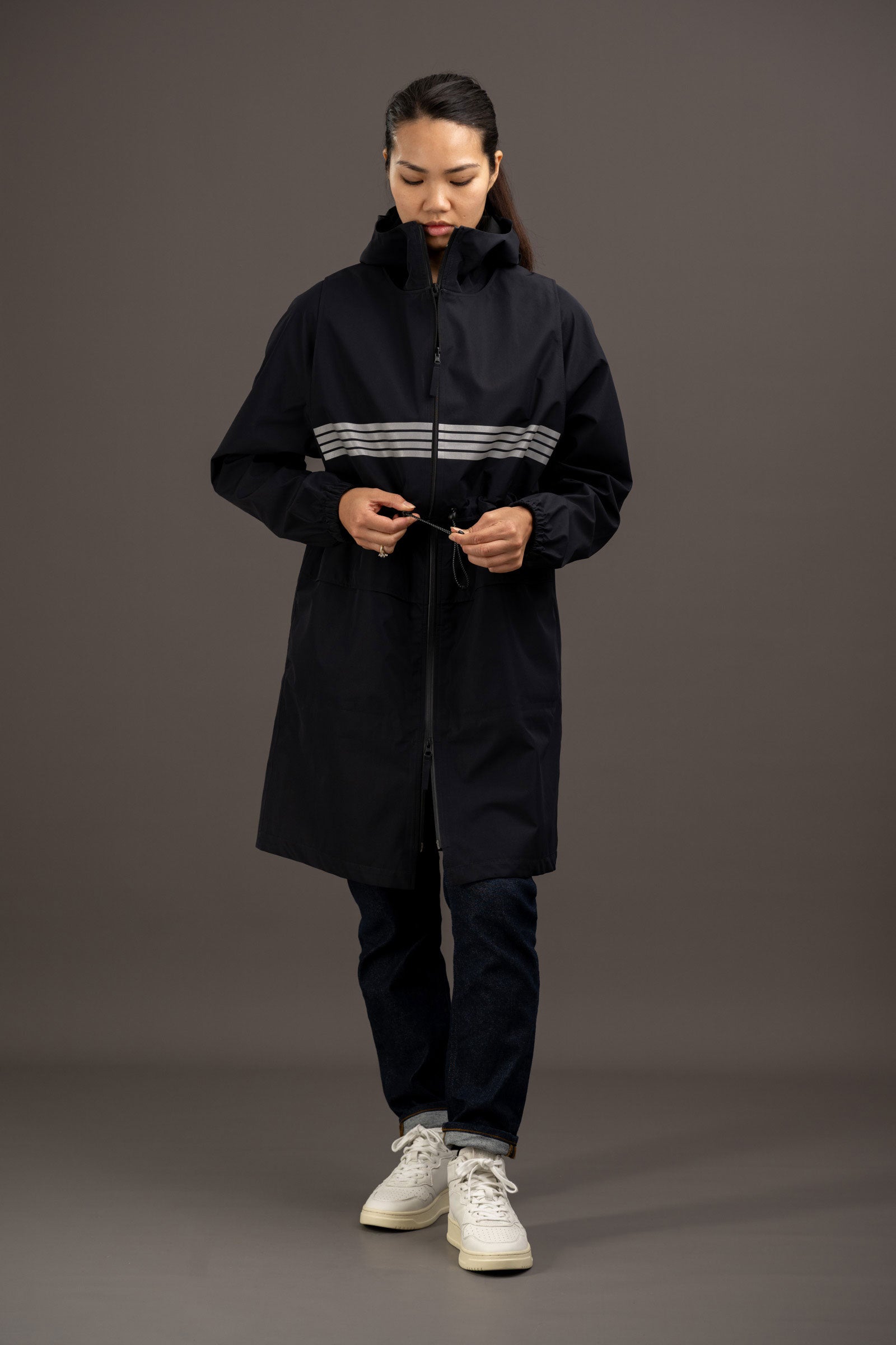 parka innovant gilet visibilité intégré rekis