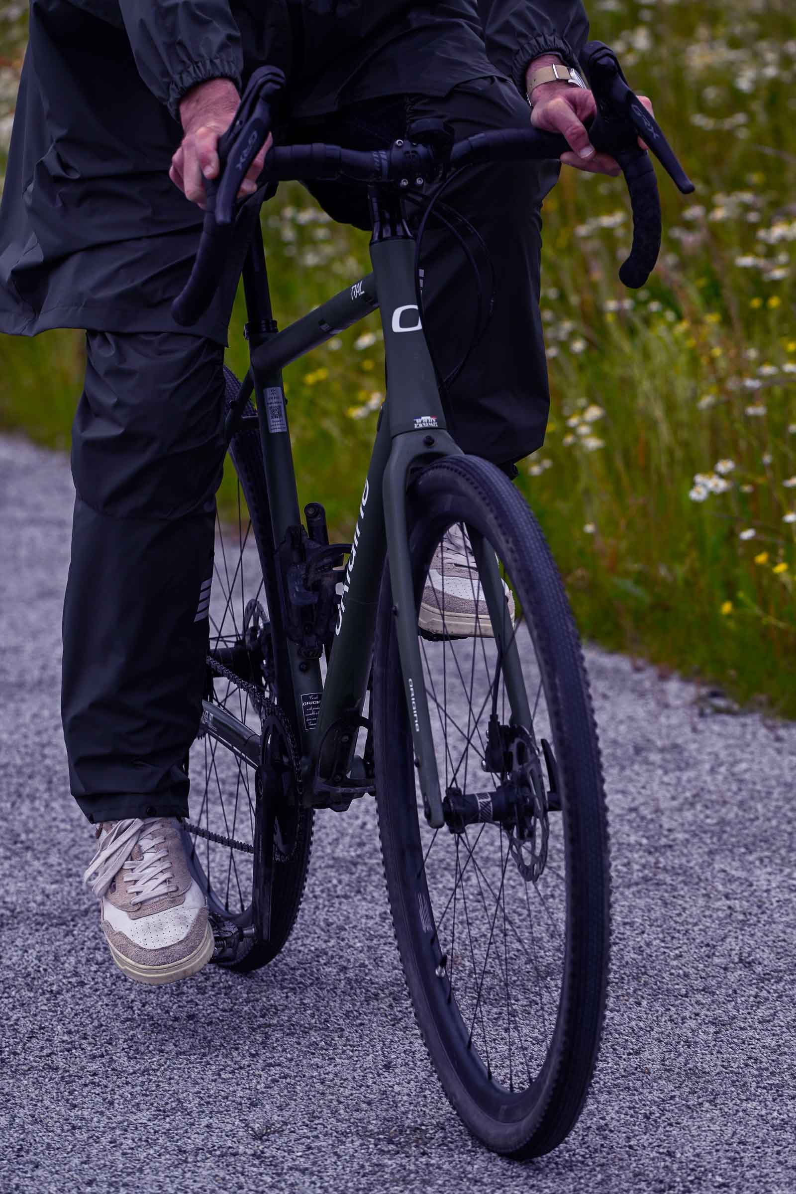 jambières du trench imperméable rekis noir