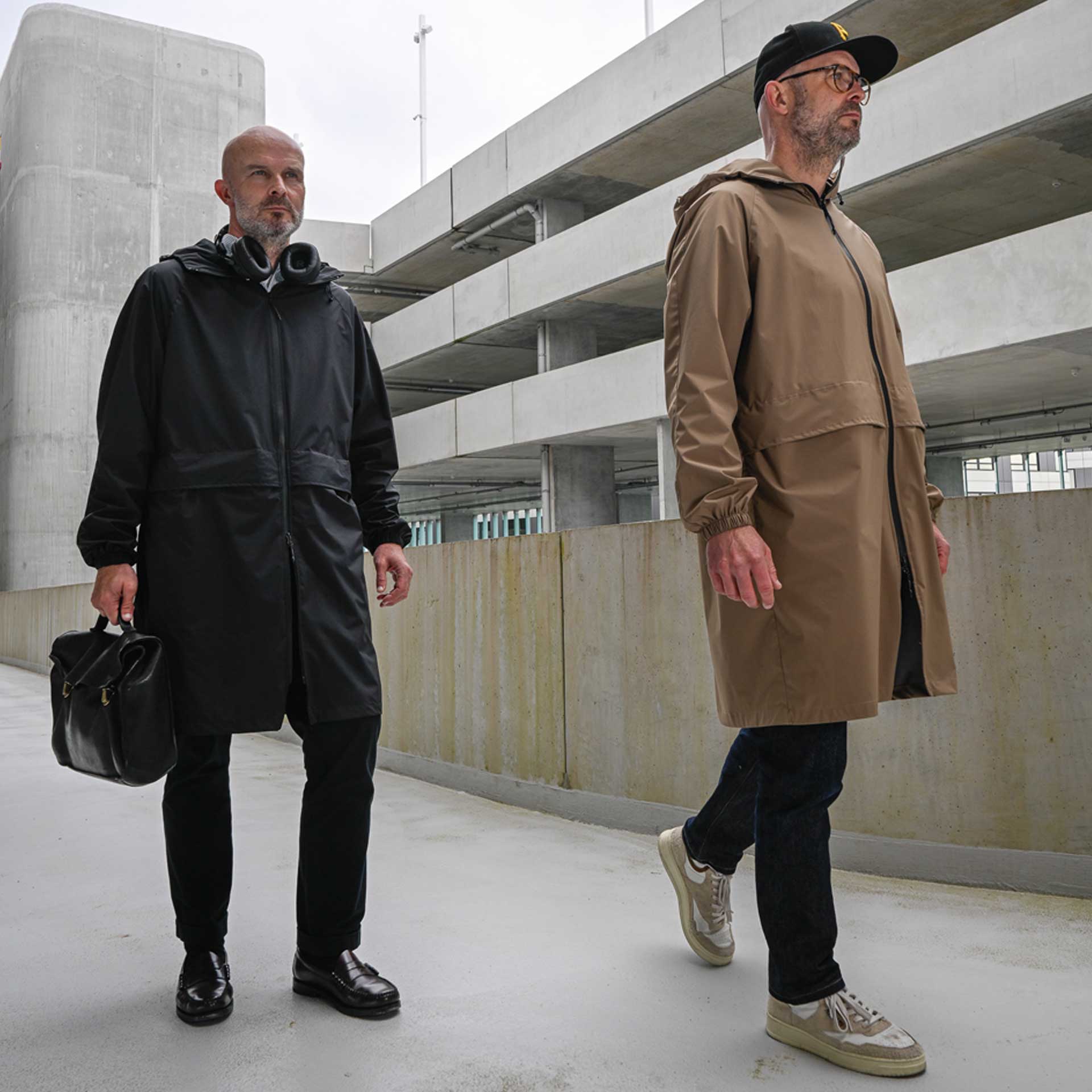 rekis techear mode homme trenchs unis